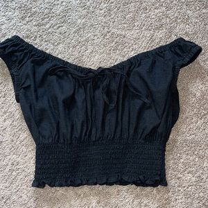 Off-Shoulder Crop Top
